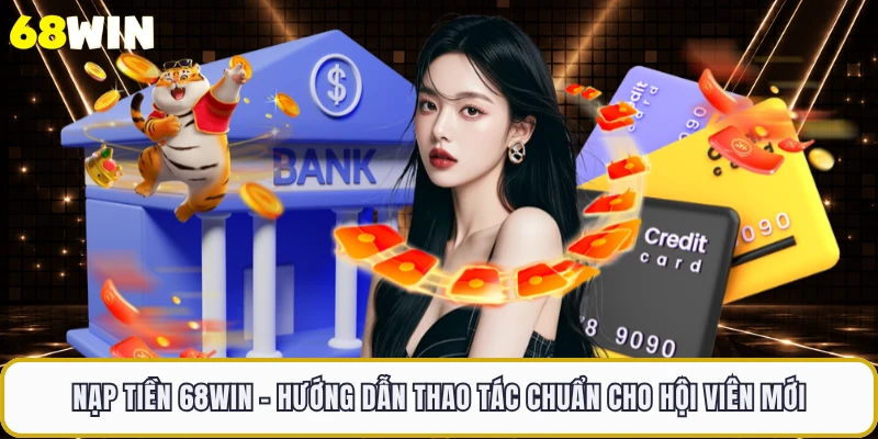 Nạp Tiền 68WIN - Hướng Dẫn Thao Tác Chuẩn Cho Hội Viên Mới
