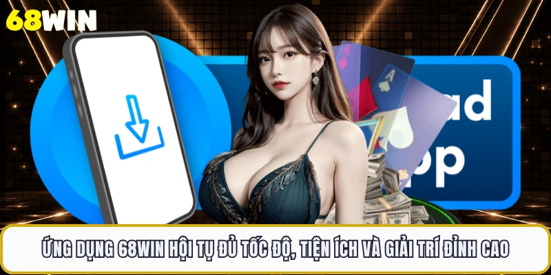 Ứng dụng 68WIN hội tụ đủ tốc độ, tiện ích và giải trí đỉnh cao